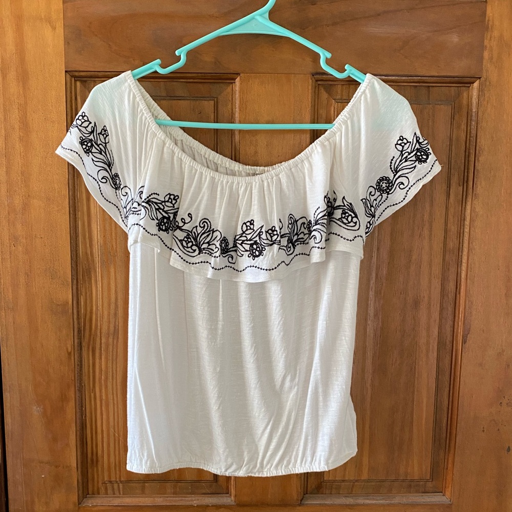 Off the shoulder top